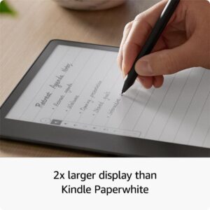 Certified Refurbished Amazon Kindle Scribe (32 GB) the first Kindle and digital notebook, all in one, with a 10.2” 300 ppi Paperwhite display, includes Premium Pen