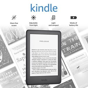 Kindle (2019 release) - With a Built-in Front Light - Black - Without Lockscreen Ads