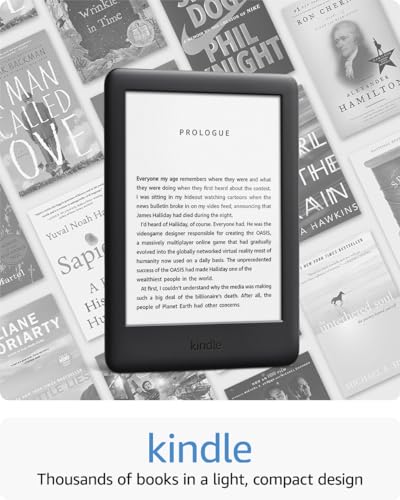 Kindle (2019 release) - With a Built-in Front Light - Black - Without Lockscreen Ads