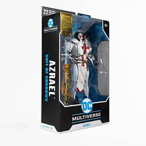 McFarlane 15171-8 DC Multiverse 7IN-Azrael White Templar (Gold Label)