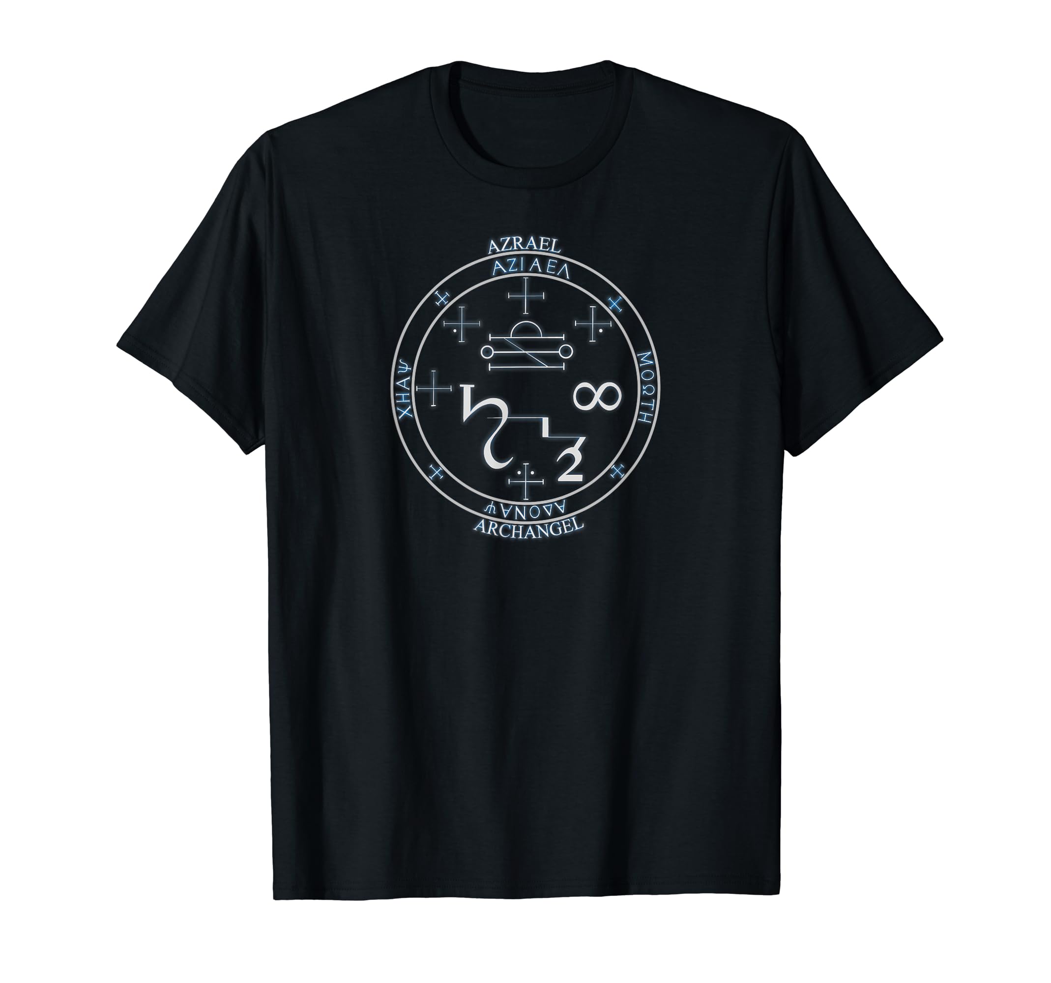 ARCHANGEL AZRAEL sigil seal by Mortal Designs T-Shirt