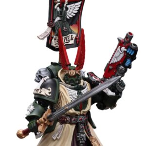 HiPlay JoyToy Warhammer 40K Collectible Figure: Dark Angels Supreme Grand Master Azrael 1:18 Scale Action Figures JT7899 (JT7899 Azrael)