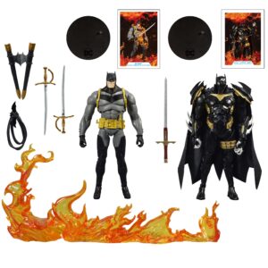 DC Multiverse Batman vs Azrael (Batman Armor) 7" Action Figure Multipack with Accessories