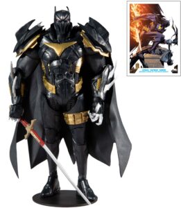 dc multiverse azrael in batman armor: batman: curse of the white knight 7" action figure