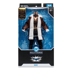 McFarlane Toys Batman The Dark Knight Trilogy Trench Coat Bane Gold Label SDCC 2023 Exclusive Figure