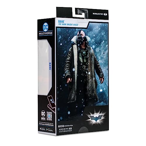 McFarlane Toys Batman The Dark Knight Trilogy Trench Coat Bane Gold Label SDCC 2023 Exclusive Figure