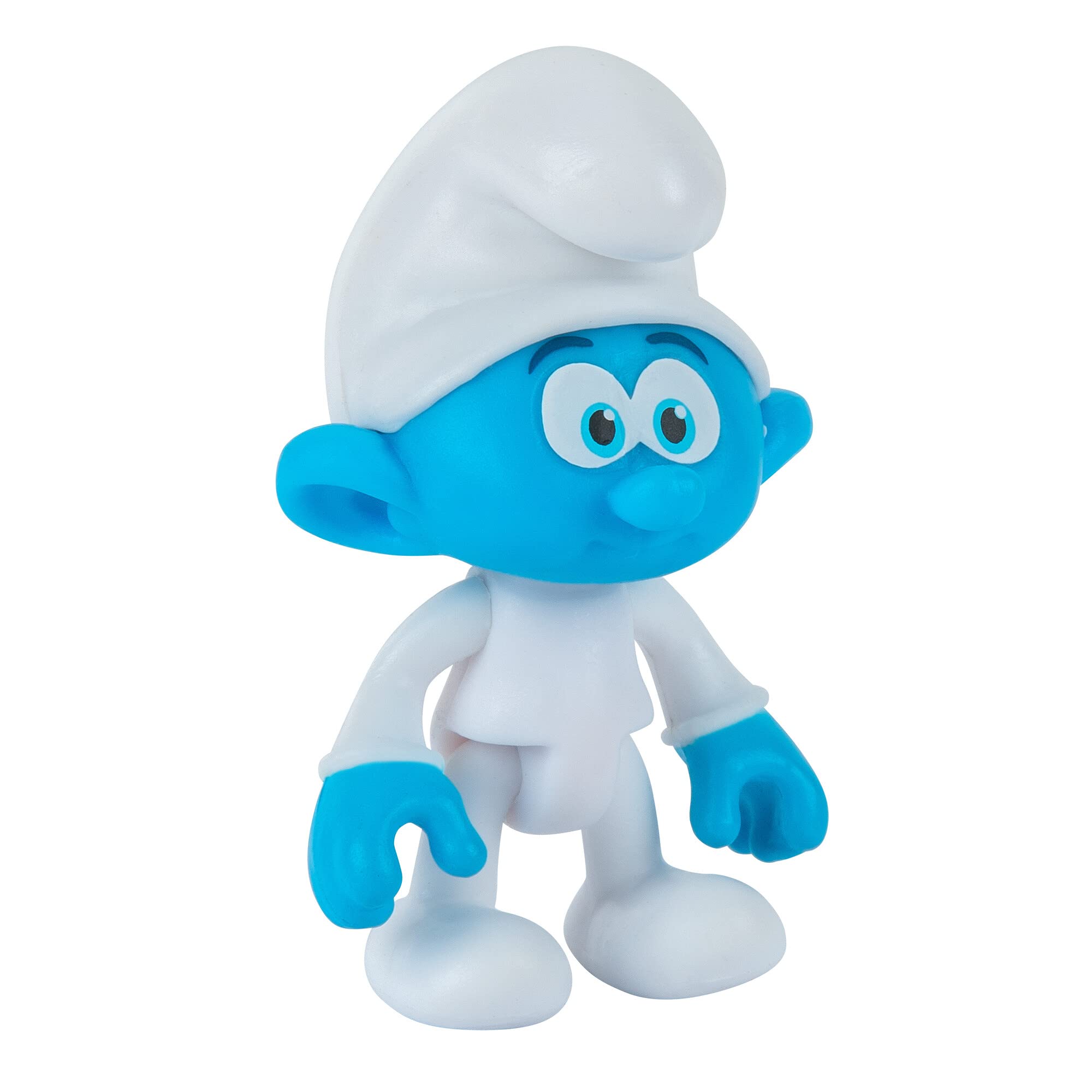 The Smurfs GARGAMEL VS Smurfs 6 Figure Multipack - Features 2-Inch Smurfette, Papa Smurf, Brainy Smurf, Baby Smurf, Azrael, 3-Inch Gargamel - Authentic Details