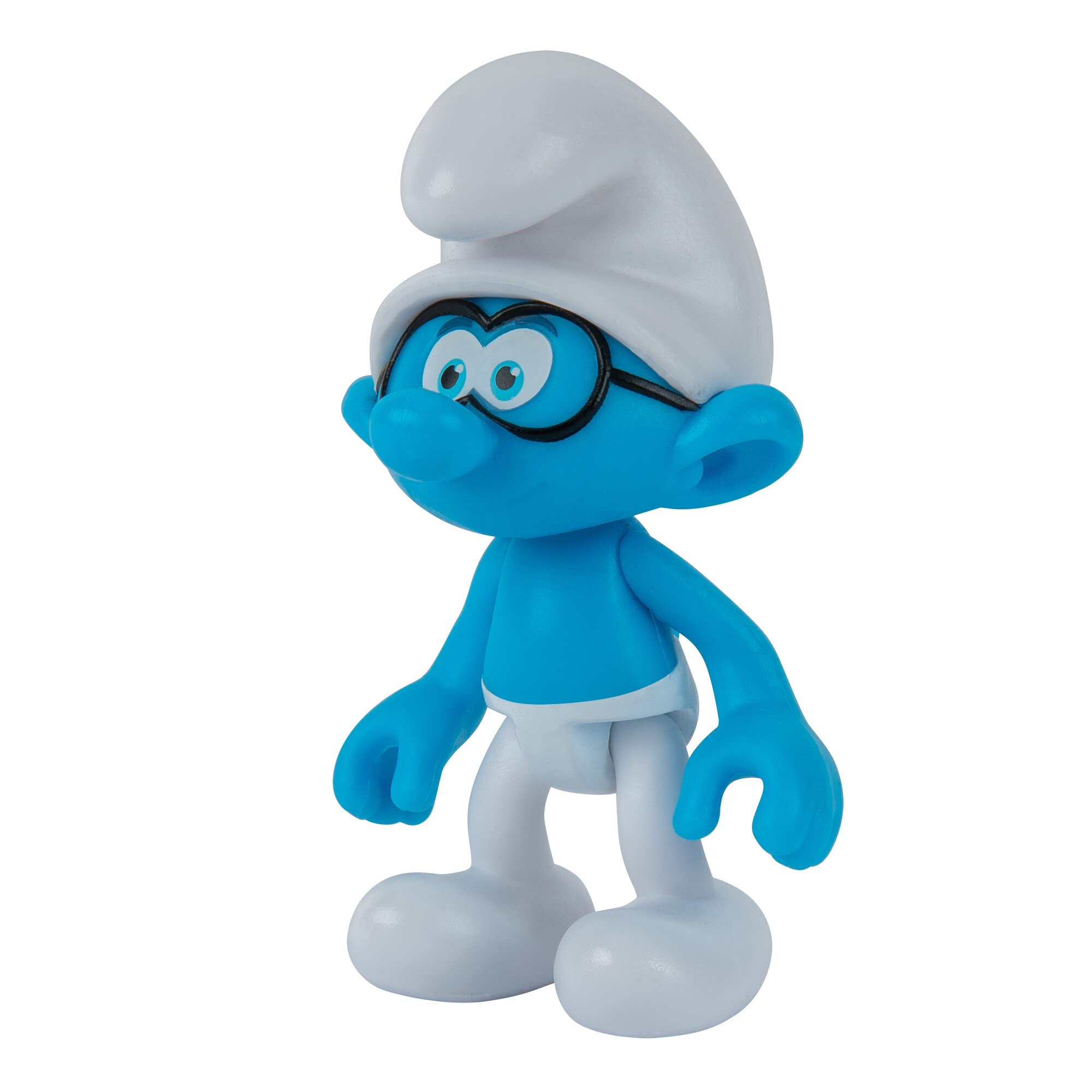 The Smurfs GARGAMEL VS Smurfs 6 Figure Multipack - Features 2-Inch Smurfette, Papa Smurf, Brainy Smurf, Baby Smurf, Azrael, 3-Inch Gargamel - Authentic Details