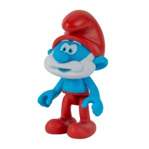 The Smurfs GARGAMEL VS Smurfs 6 Figure Multipack - Features 2-Inch Smurfette, Papa Smurf, Brainy Smurf, Baby Smurf, Azrael, 3-Inch Gargamel - Authentic Details