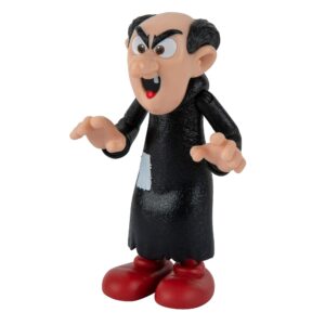 The Smurfs GARGAMEL VS Smurfs 6 Figure Multipack - Features 2-Inch Smurfette, Papa Smurf, Brainy Smurf, Baby Smurf, Azrael, 3-Inch Gargamel - Authentic Details