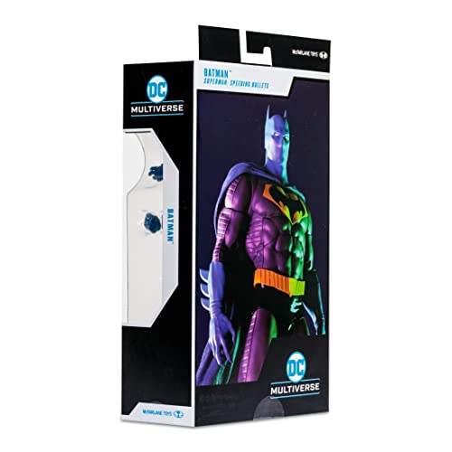 McFarlane Toys - DC Multiverse 7IN - Batman (Speeding Bullets), Multicolor