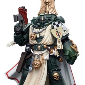 HiPlay JoyToy Warhammer 40K Collectible Figure: Dark Angels Master with Power Fist 1:18 Scale Action Figures JT7691 (JT7691)