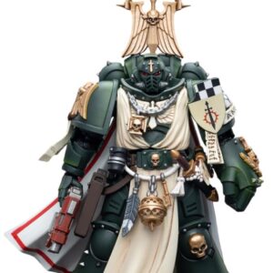 HiPlay JoyToy Warhammer 40K Collectible Figure: Dark Angels Master with Power Fist 1:18 Scale Action Figures JT7691 (JT7691)