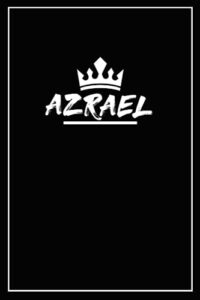 azrael: personalized journal - notebook for azrael | minimalistic customized azrael's name, gift idea for men & boys called azrael.|class, cute & perfect gifts.