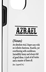 iPhone 12 mini AZRAEL - Name Definition | Funny Phrase - Customized Men's Case