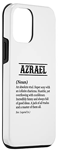 iPhone 12 mini AZRAEL - Name Definition | Funny Phrase - Customized Men's Case