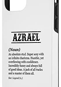 iPhone 12 mini AZRAEL - Name Definition | Funny Phrase - Customized Men's Case