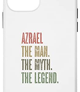 iPhone 12 mini AZRAEL the Man the Myth the LEGEND | FUNNY - Men Boys Name Case