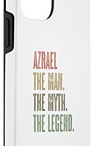 iPhone 12 mini AZRAEL the Man the Myth the LEGEND | FUNNY - Men Boys Name Case