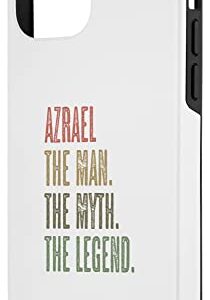 iPhone 12 mini AZRAEL the Man the Myth the LEGEND | FUNNY - Men Boys Name Case