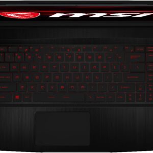 MSI Newest GF63 Premium Gaming Laptop, 15.6"" FHD Thin-Bezel Display,10th Gen Intel Quad-Core i5-10300H, 16GB RAM, 512 GB SSD, GeForce GTX 1650 4GB, Backlit Keyboard, Windows 10, Black