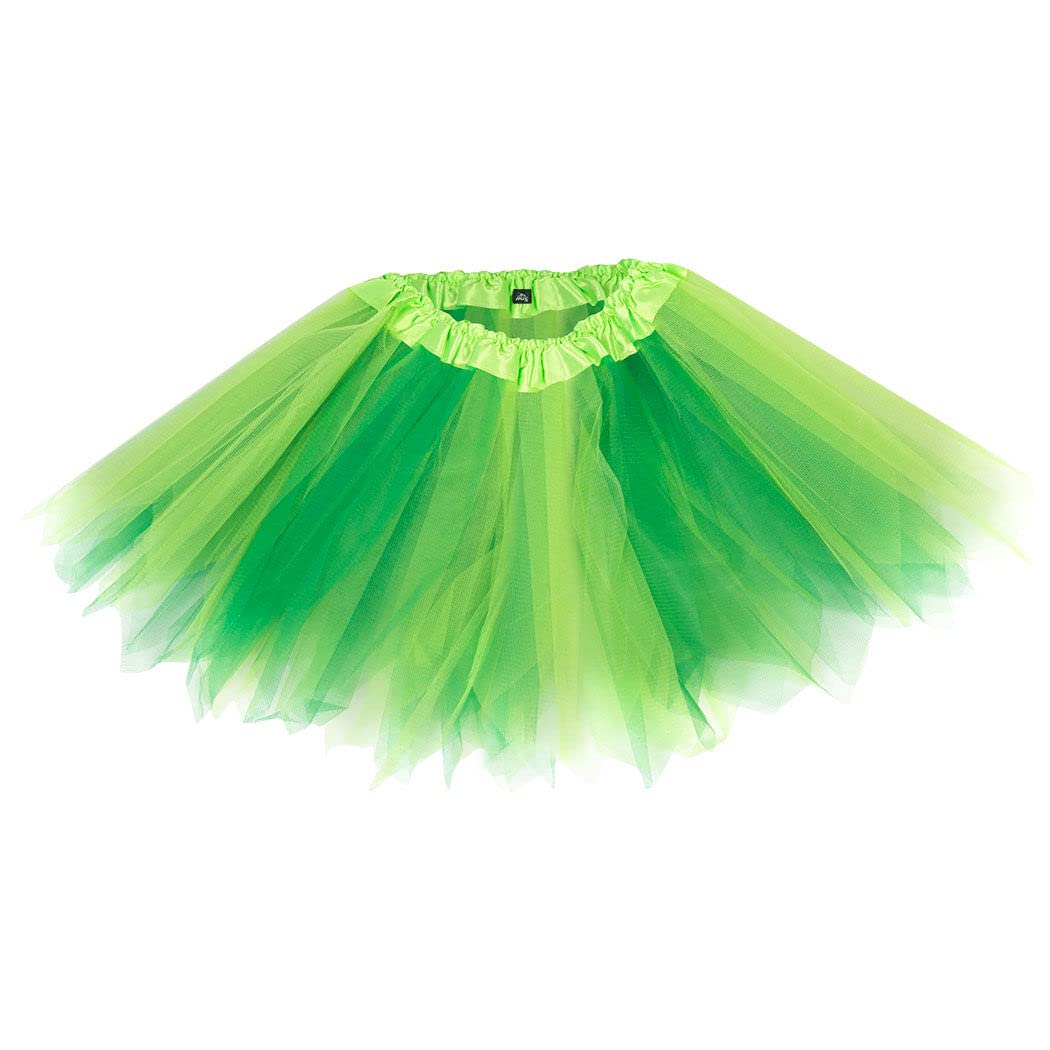 Gone For a Run Runners Premium Tutu | One Size Fits Most | Fairy Yellow/Green