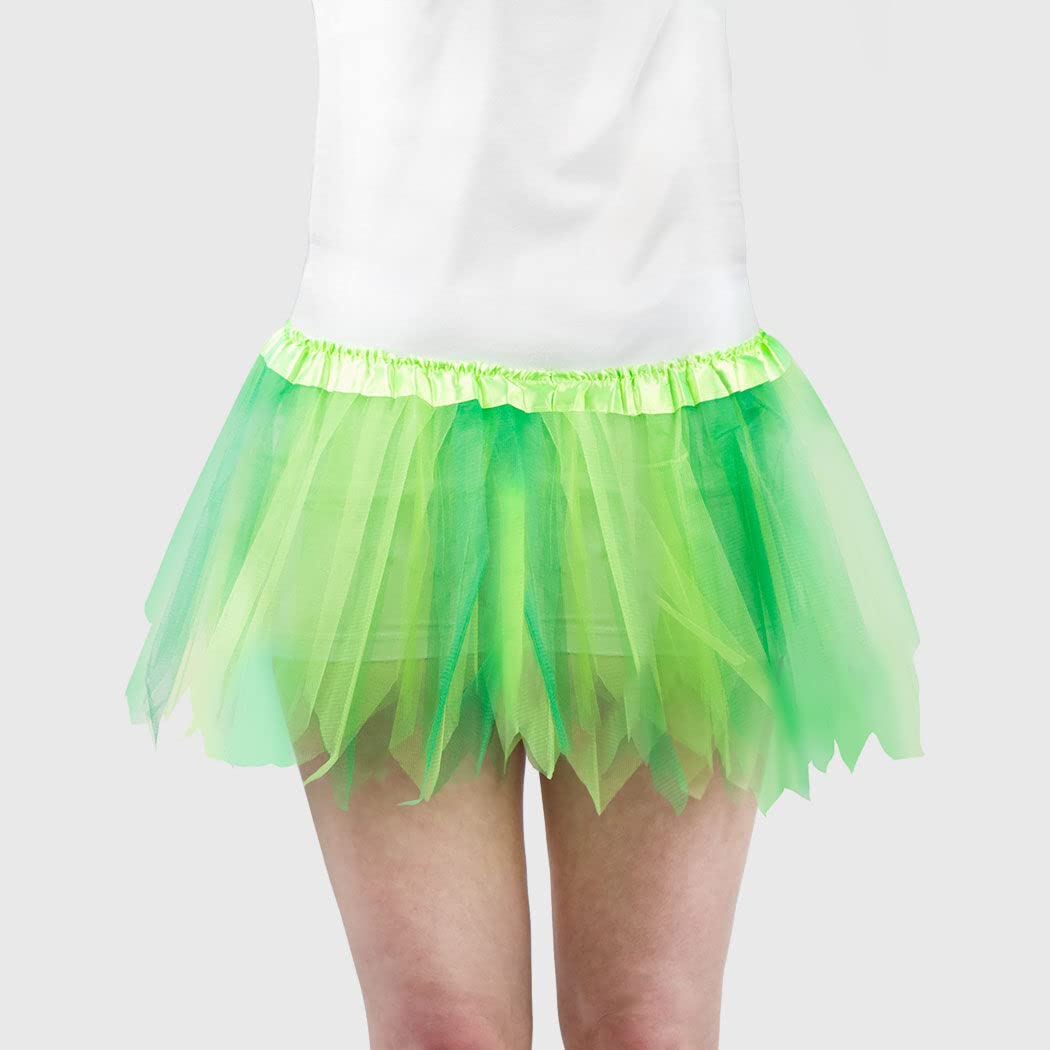 Gone For a Run Runners Premium Tutu | One Size Fits Most | Fairy Yellow/Green