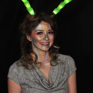 elope Green Light-Up Insect Bug Antennae Costume Headband for Adults and Teens