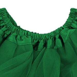 Dancina Mardi Gras Parade Infant Tutu for 6-24 months Green