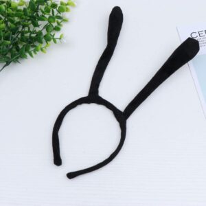 Tentacle Headband Ant Antenna Headband Cartoon Animal Tentacle Hair Bands Hair Hoops Cosplay Party Makeup Headband (Black)