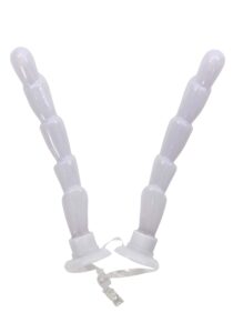 elope white light-up insect bug antennae costume headband for adults and teens