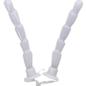 elope White Light-Up Insect Bug Antennae Costume Headband for Adults and Teens