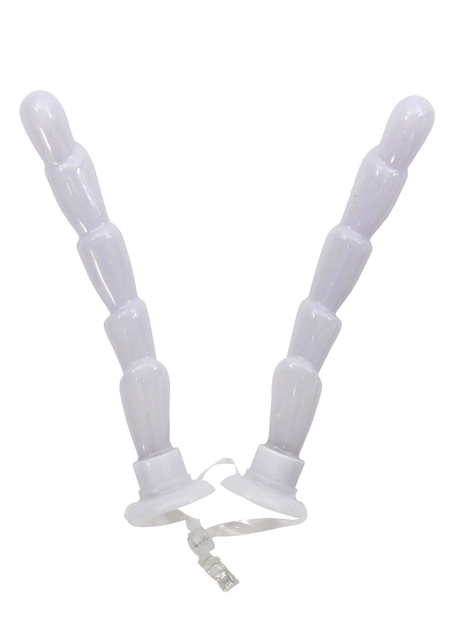 elope White Light-Up Insect Bug Antennae Costume Headband for Adults and Teens