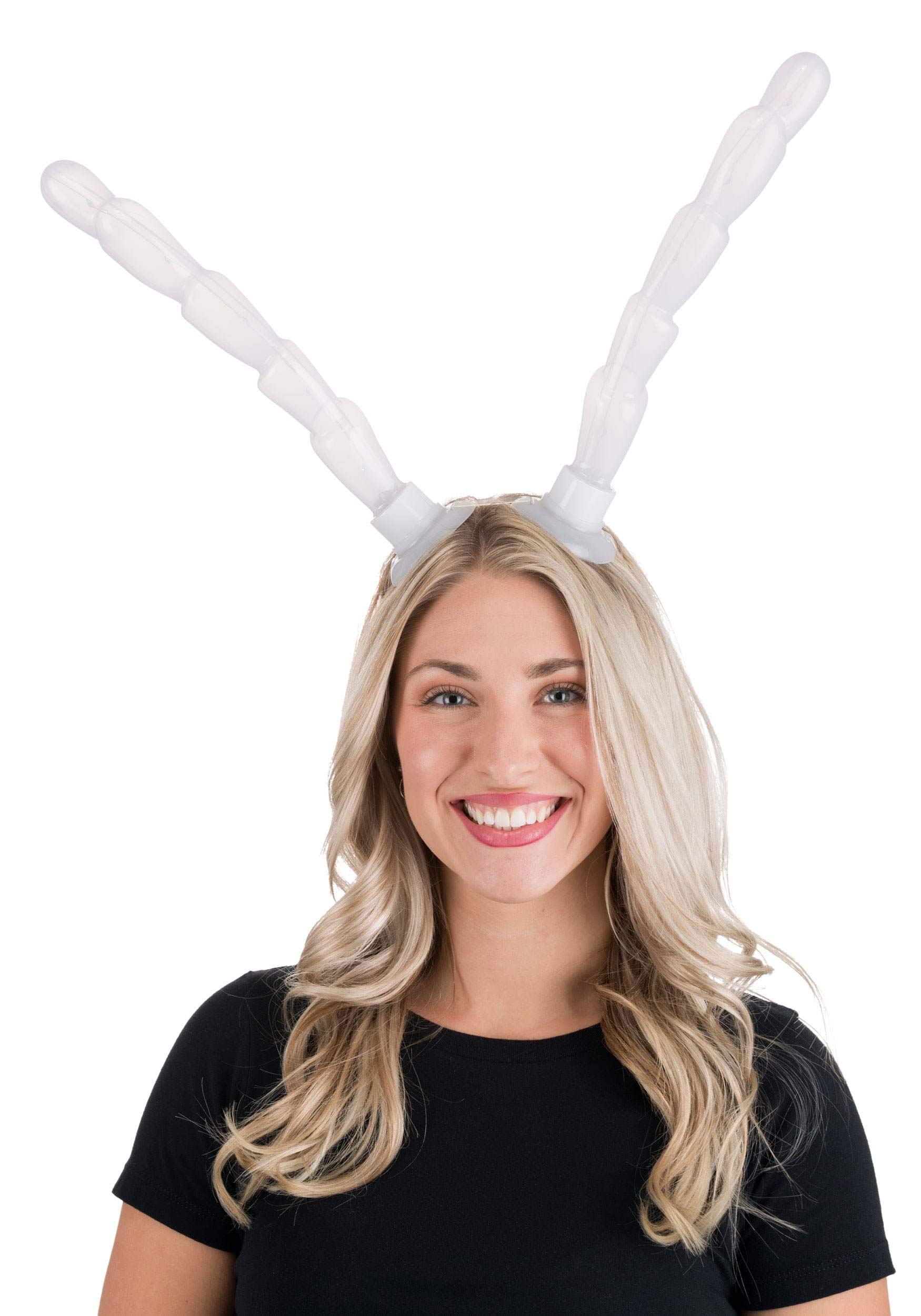 elope White Light-Up Insect Bug Antennae Costume Headband for Adults and Teens