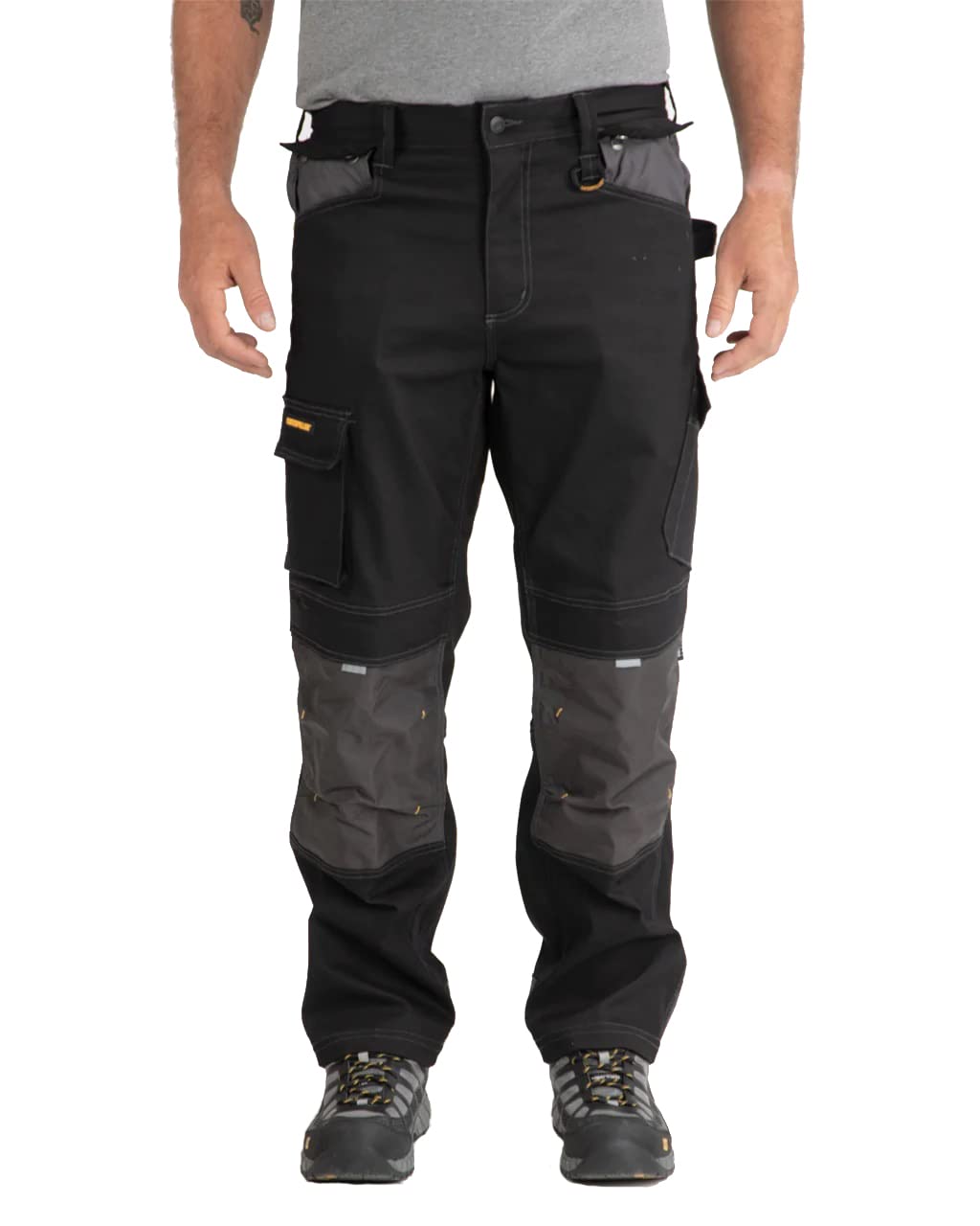 Caterpillar Men's H2O Defender Pant (Regular and Big & Tall Sizes), Black/Graphite, 28W x 30L