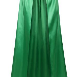 DONGYICS Unisex Adults DIY Capes Superhero Costume for Women and Men (Green, Large)