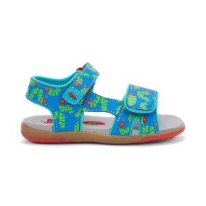 See Kai Run - Jetty III Water-Friendly Sandal for Little Kids, Very Hungry Caterpillar, Little Kid 11