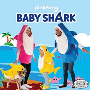 Rubie's unisex child Rubies Baby Shark With Sound Chip Costume, As Shown, Infant US