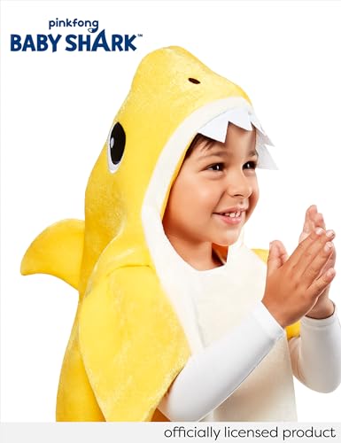 Rubie's unisex child Rubies Baby Shark With Sound Chip Costume, As Shown, Infant US