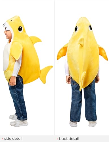 Rubie's unisex child Rubies Baby Shark With Sound Chip Costume, As Shown, Infant US