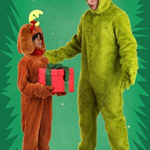 Fun Costumes Adult Dr. Seuss Grinch Open Face Costume Medium