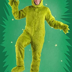 Fun Costumes Adult Dr. Seuss Grinch Open Face Costume Medium