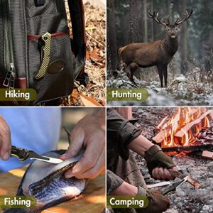 Swiss+Tech EDC Knife, Folding Pocket Knife with 5PCS Razor-Sharp Replaceable Blades, Belt Clip, Liner Lock & Aluminum Alloy Handle,Skinning Knives for Hunting, Survival, Fishing, Outdoor Skinning Deer