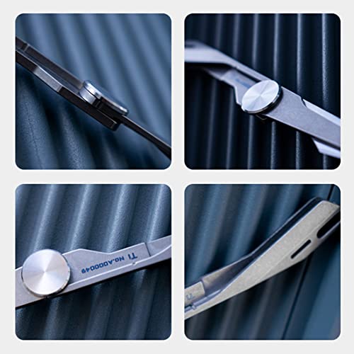 TITANER Titanium Utility Knife Scalpel Knife EDC Tool Knife with #24 Blade