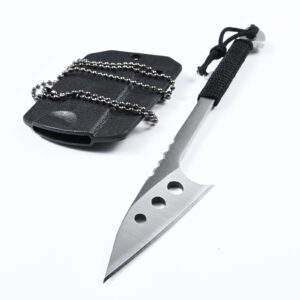 wild tactical knife for outdoor camping fishing, survival fixed blade -sheath