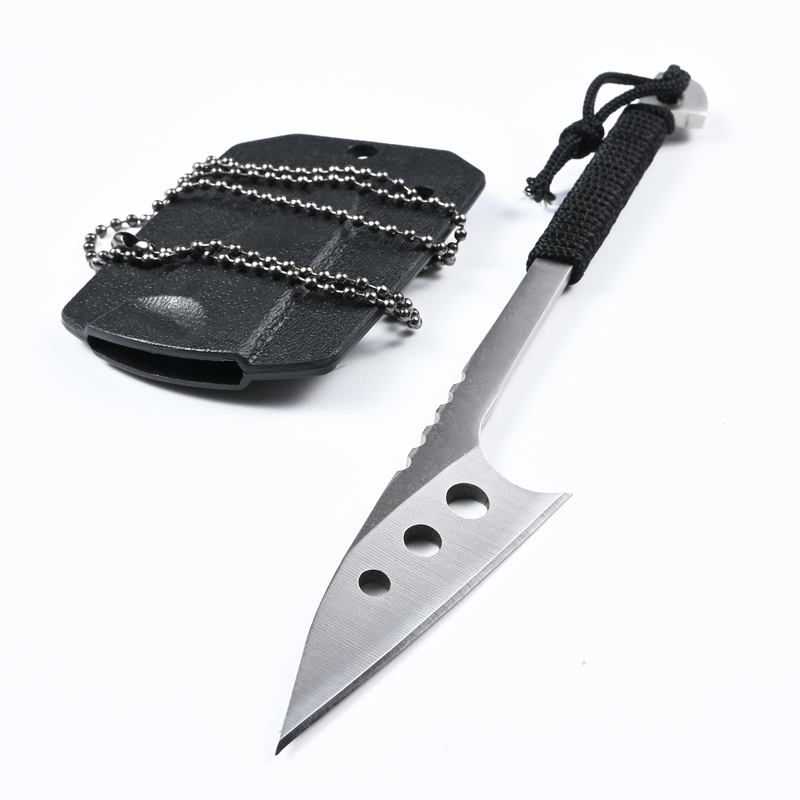 WILD TACTICAL Knife For Outdoor Camping Fishing, Survival Fixed Blade -Sheath