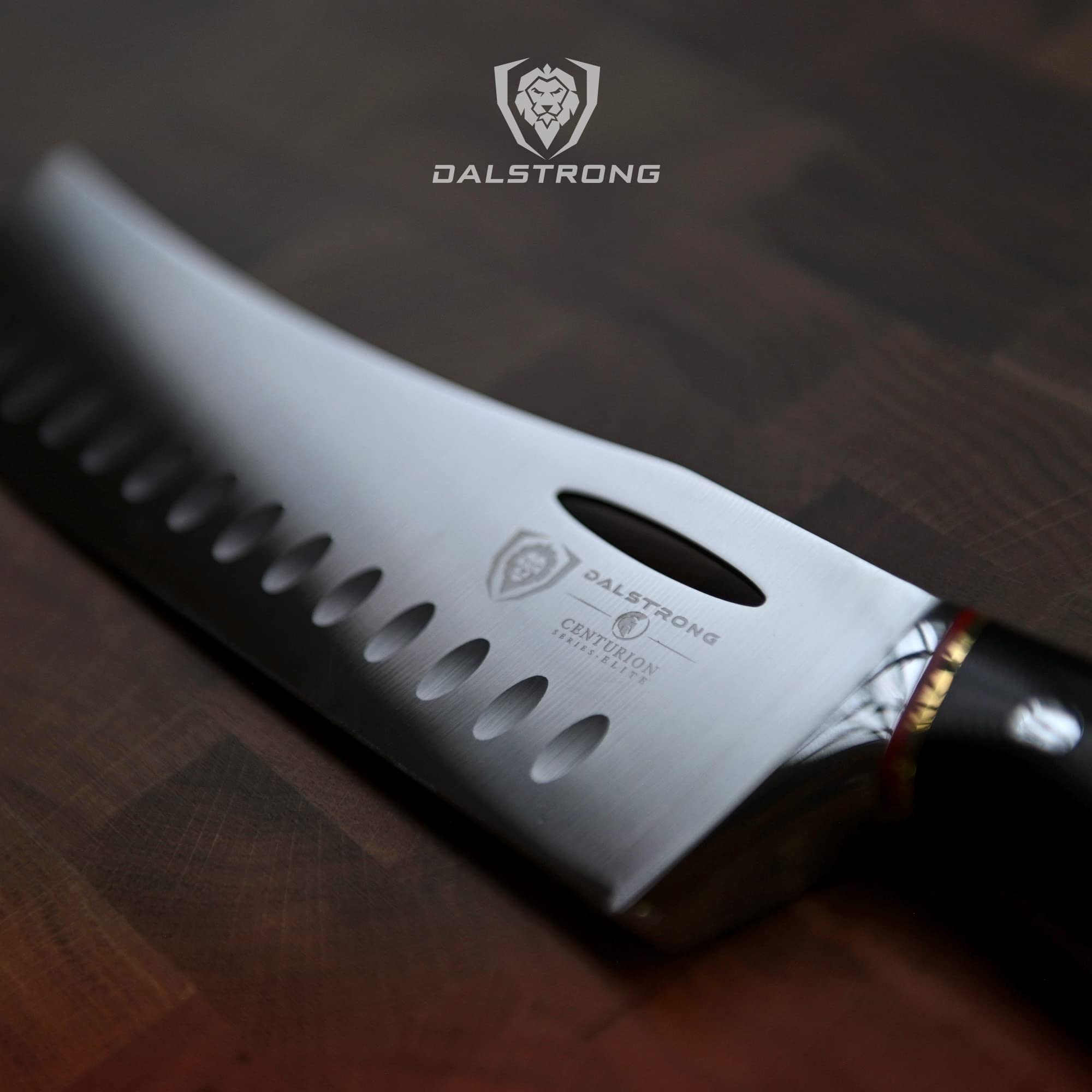 Dalstrong Nakiri Knife - 7 inch - Centurion Series - Premium Swedish High Carbon Stainless Steel - G10 Handle - Vegetable Knife - Sheath Included