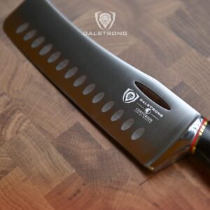 Dalstrong Nakiri Knife - 7 inch - Centurion Series - Premium Swedish High Carbon Stainless Steel - G10 Handle - Vegetable Knife - Sheath Included