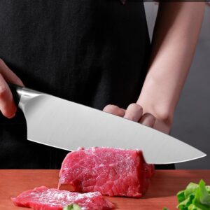 MAD SHARK Chef Knife, 8 Inch Kitchen Knife Razor Sharp Professional Chef’s Knife, Ergonomic Well Balanced Cooking Knife with Gift Box