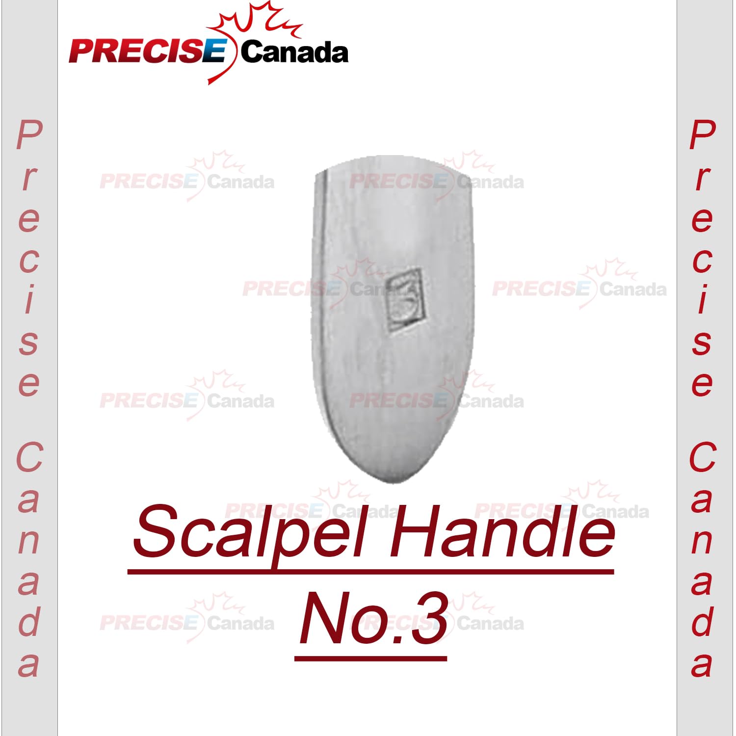 1 Stainless Steel Scalpel Knife Handle #3 With 20 Sterile Scalpel Blades #10 & #12 (Pc Brand)